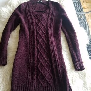 ☃️Abercrombie Cable Knit Wool Sweater Dress☃️